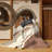 Machine Washable Potts River Barge Scandinavian Rug in Brown – LightBrown Binding-269427981