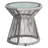 3Pc Chat For Patio - Gray Pe & Iron Outdoor Seating With Waterproof Fabric, 28.24" D X 27.31" W 33.52" H, 40.91 Lb. Weight Chatting Garden + Furnishings 28.5 In 27.31 33.52 Lb