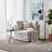 Chauncy  Corner Wedge Chair - Gray-131083589