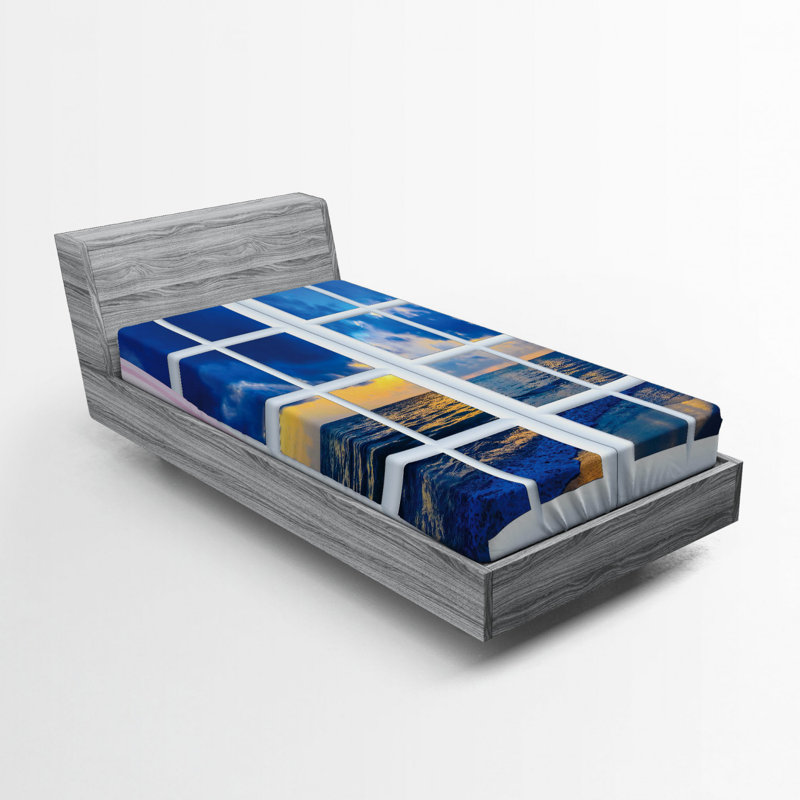 Microfiber Fitted Sheet, Twin Fitted Sheet
