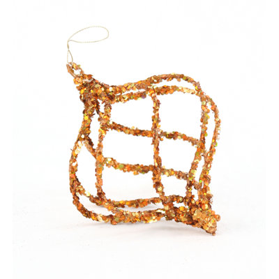 6'' Metal Holiday Shaped Ornament