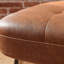 150 cm W Leather Top Console Table