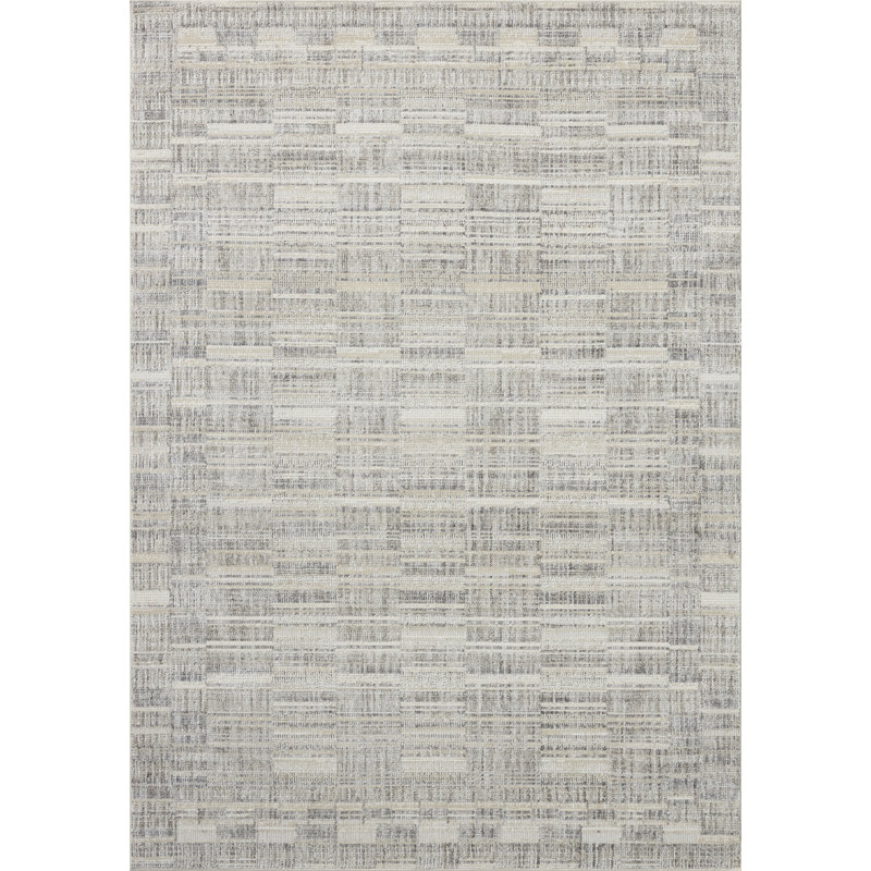 Tapis granit / avoine Loloi Roxie, Granit / avoine, 7'10" x 10'