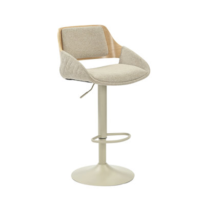 Swivel Yes Bar Stool with Steel Frame