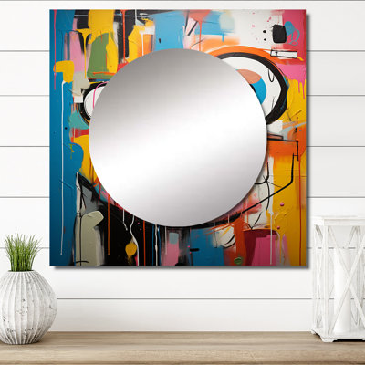 Gari - Modern Large Square Mirror For Wall Art Decor