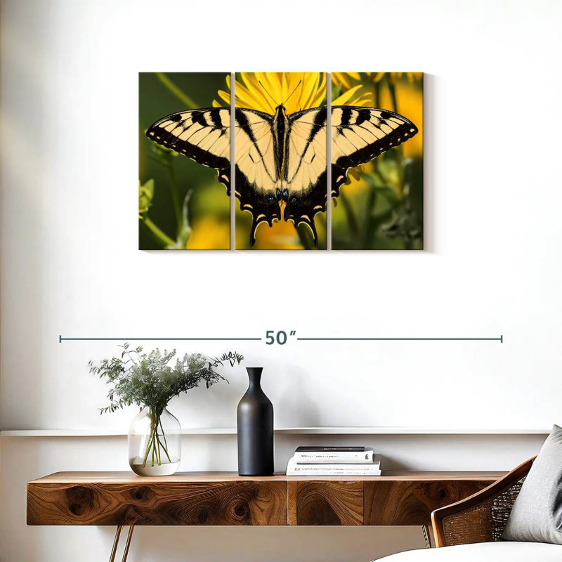 Brampt Perched Swallowtail Butterfly, 20" H x 33" W