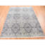 Tapis oriental à motif moghol en laine et soie noué à la main 7 pi 9 po x 10 pi 3EB4CBA6AF164AFC8AADC527BFDB2C20