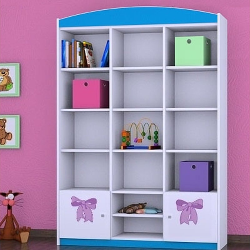 Hadley 183cm H X 132cm W Kids Cube, Blue