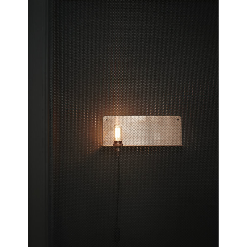 90° Wall Light, Brass