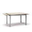 Brisco Extendable Rectangular Glass Top Dining Table-560481722-609968374