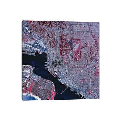 San Diego, California by Stocktrek Images - Wrapped Canvas Print