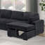 Canapé-lit avec lit escamotable Ensemble de canapé-lit modulaire convertible 4 pièces RAF-657943932