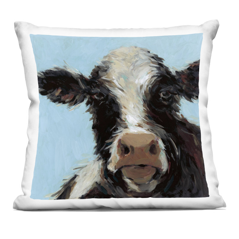 Vache avec poils vaporeux, imprimé décoratif par Wani Pasion