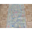 Tapis de couloir oriental gris noué à la main 2 pi 7 po x 11 pi 7 po 013FF991D3FE45FD90DC0A46B0A3E252