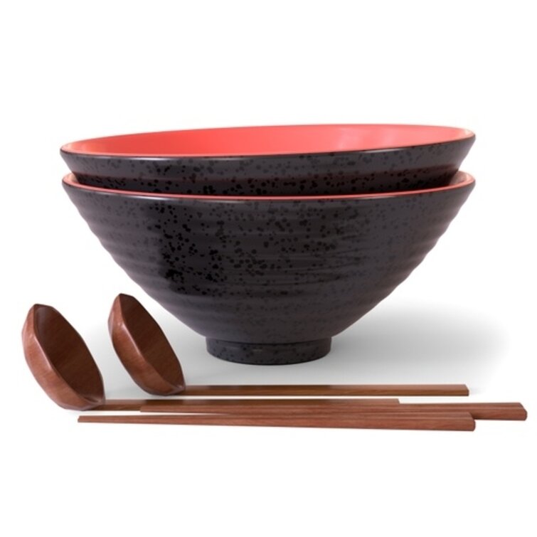 Ramen Bowl Set [Keramisch] - 2 x Premium Ramen Bowl - Japanse Ramen Bowl [+  Recepten]