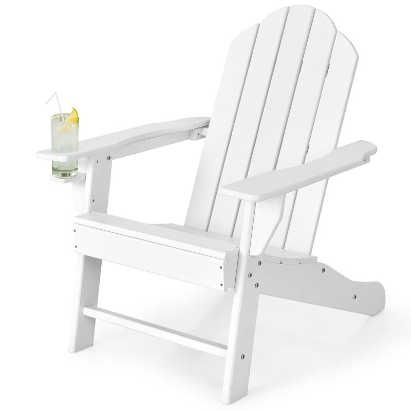 Outdoor Adirondack Chair, White