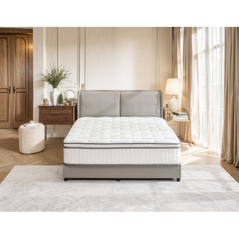 Matelas en mousse à mémoire de forme 10 po 12 po 14 po, 12", Grand lit
