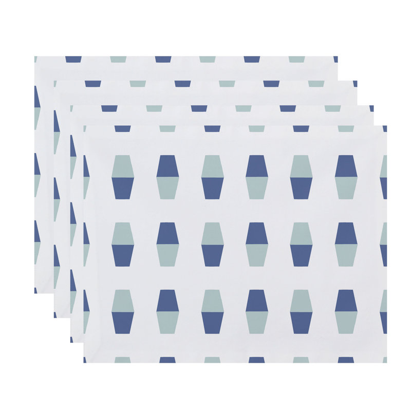 Napperon Aksel, Bleu