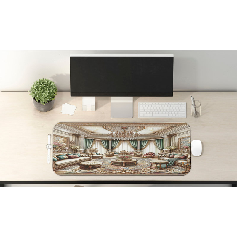 Demetrian Rubber Desk Pad