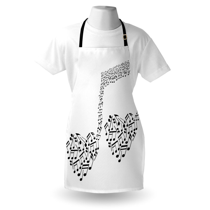 No Pattern Bib Apron