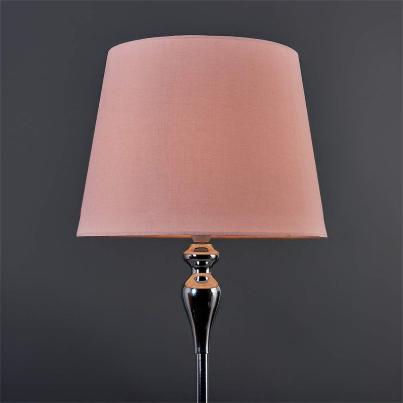 URBNLIVING 159cm Traditional Floor Lamp, Pink