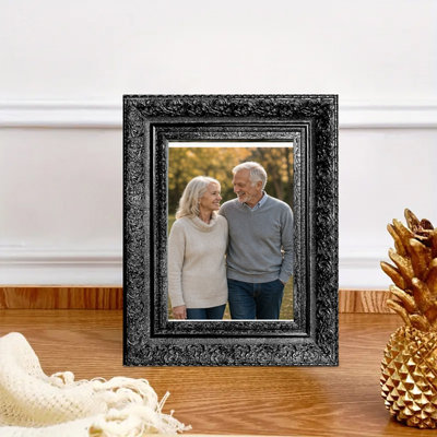 Black 3 PCS 8" x 10" Statement Picture Frame with Horizontal or Vertical Display