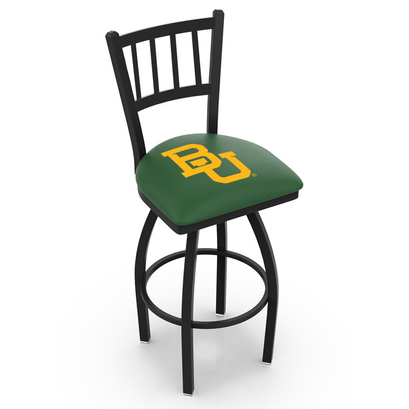 NCAA Swivel 25" Counter Stool, Baylor Bears, 25" Height