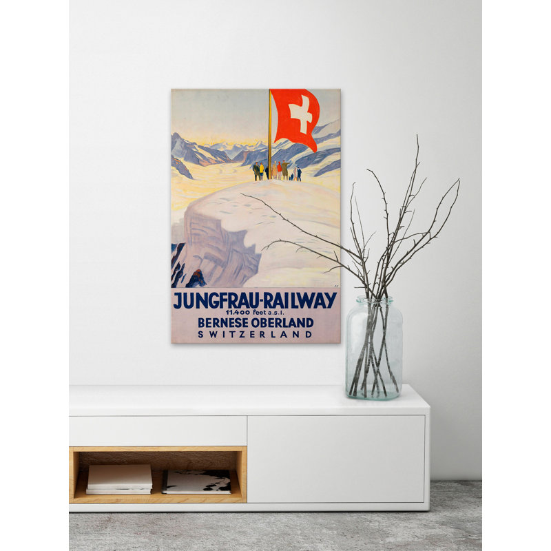 No Frame Print on Canvas, 91cm H x 61cm W