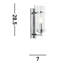 Benita Flush Mounted Sconce