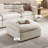 Alberto Modern Cloud Down Filled Oversized Ottoman-128678372
