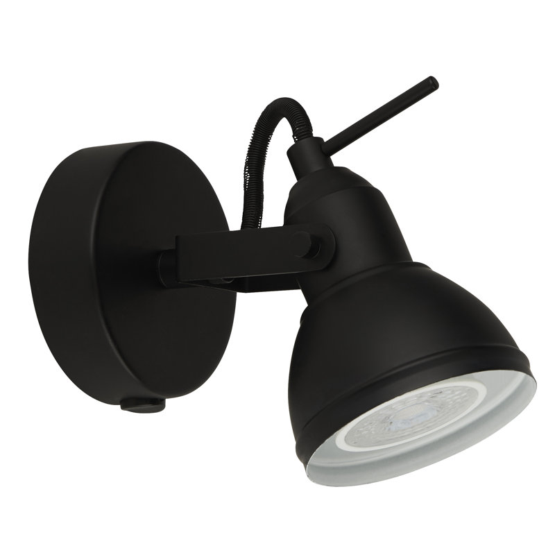 Bridge Street Mild Steel Spotlight, Black