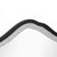 Miroir mural moderne noir l 31,9 po