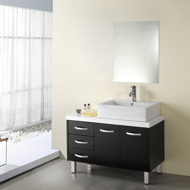 Rolle Flat Wall Mirror, 31.5" H x 23.62" W