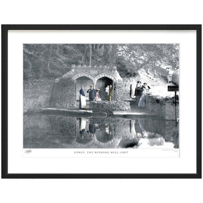 Upwey, The Wishing Well C1897 by Francis Frith - Single Picture Frame Print