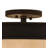 Nashon Acrylic Semi Flush Mount