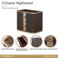 West Kensington 2-Drawer Nightstand - Medium Espresso-1984053687