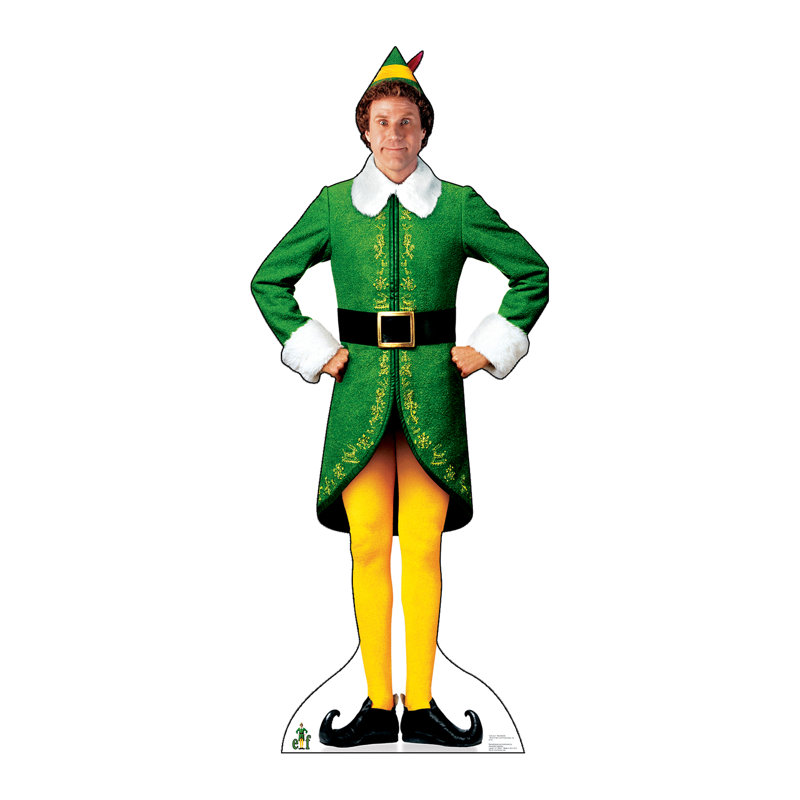 Lifesize Buddy the Elf Cardboard Stand-Up