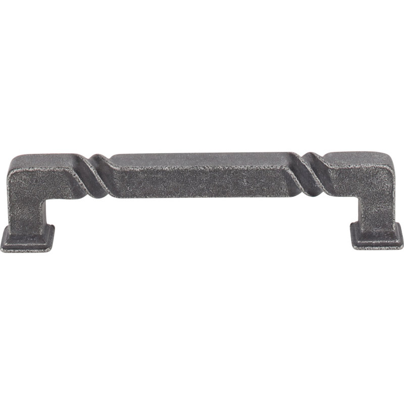 Tahoe Bar Pull, 12", Distressed Antique Silver