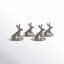 Silver Rabbit Napkin Rings-2037355862