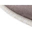 Tapis rond brun clair Osborne