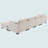 130" Modular Sectional Sofa, L-Shape With Folding Table And Dual-Port Charging-1770058247