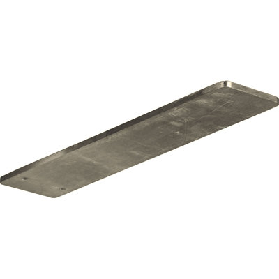 3"W x 16"D Logan Hidden Support Bracket with 12" Support Depth, Stainless Steel (4-Pack)