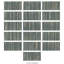 Carreau de céramique murale cannelée Rubik 5-7 / 8 "x 11-3 / 4"-95752454