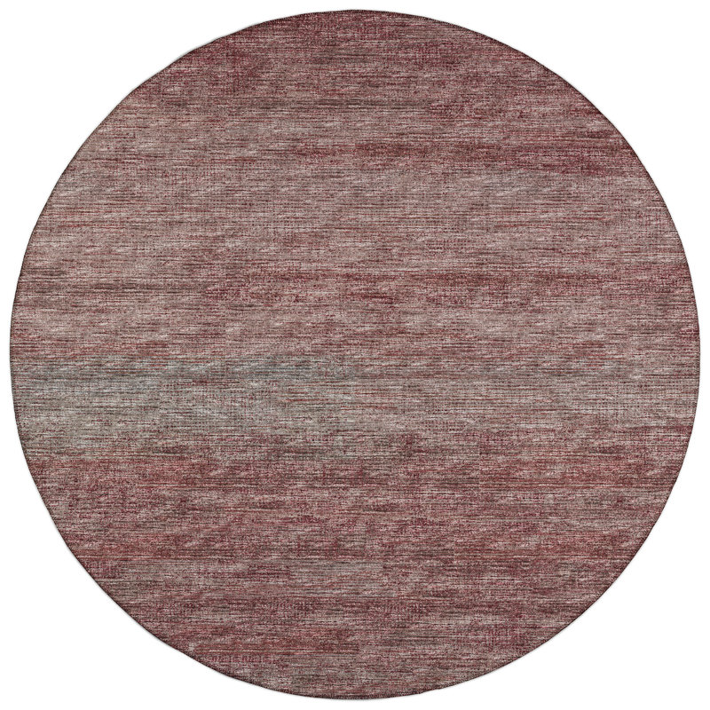 Tapis intérieur / extérieur en polyester tissé à la machine Berenda, Rond 8 pi