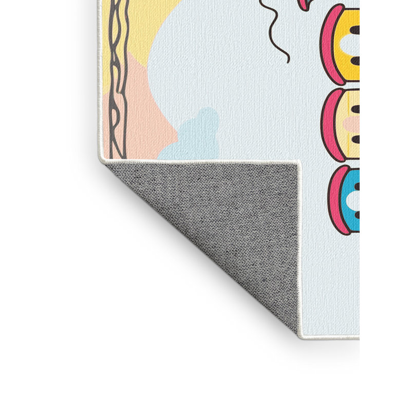 Tapis pour enfants East Urban Home, Rectangulaire 3 pi x 5 pi