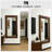 American retro solid wood full-length mirror-2047668719-2047668713