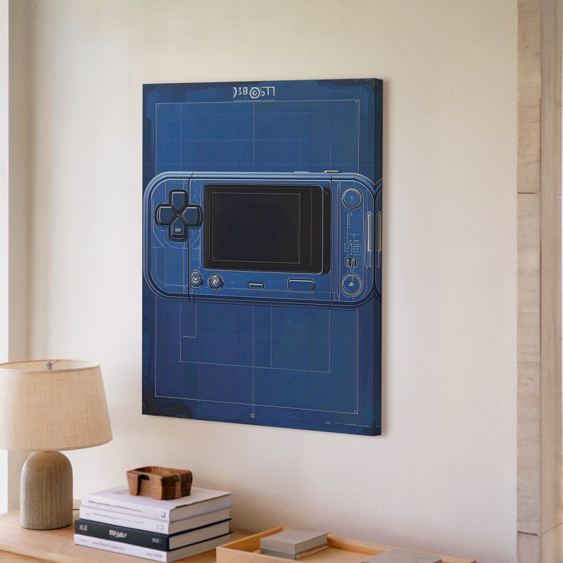 Wall Art Blueprint, H 30 po x l 40 po