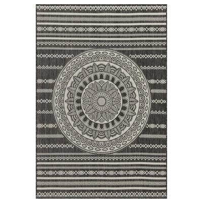 Anthracite Indoor/Outdoor Area Rug
