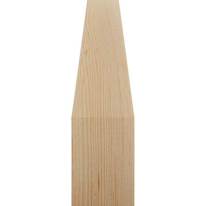 Attelle impériale du genou, Sapin de Douglas, H 16 po x l 3,5 po x P 16 po, Lisse
