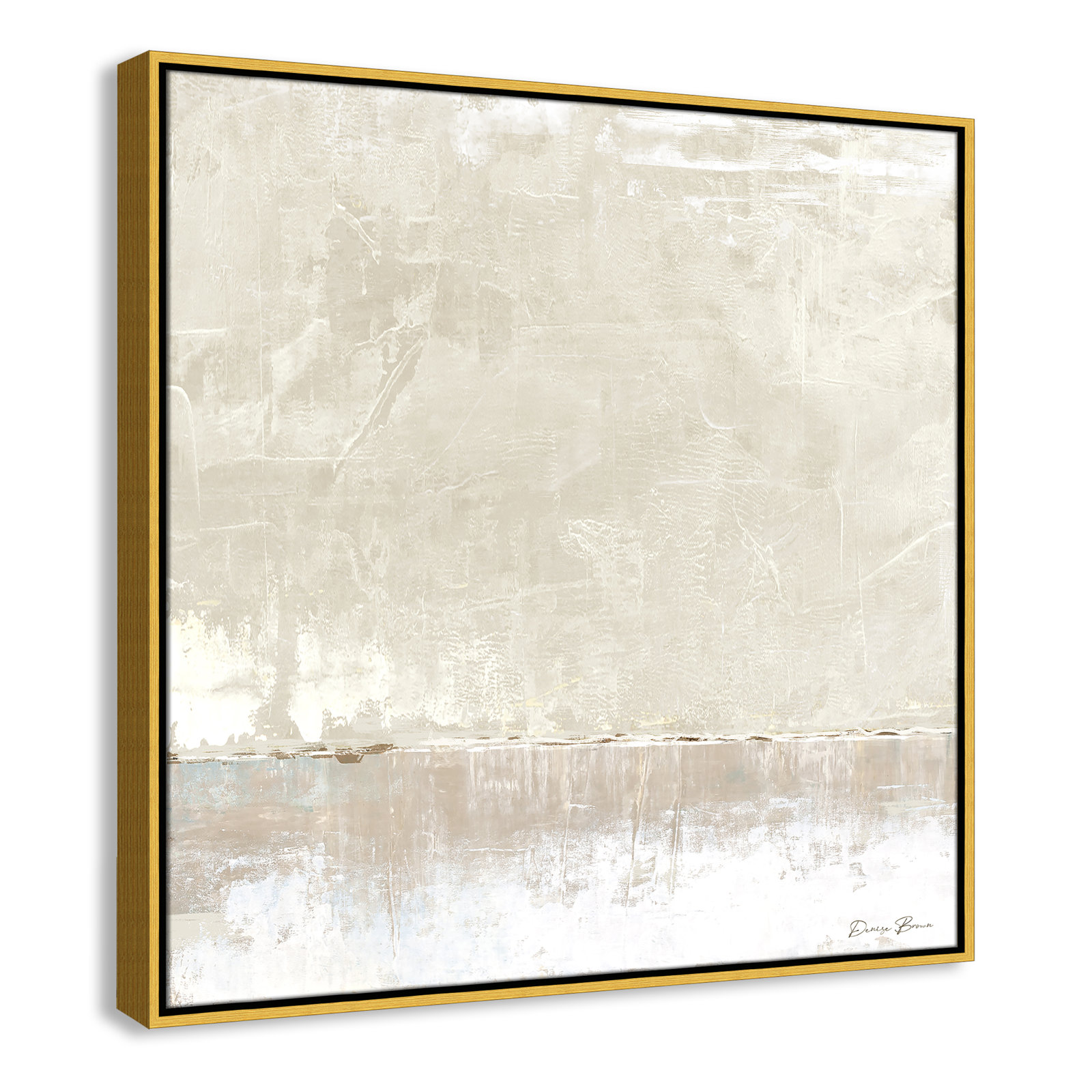 Delevan "Better Days" Print, 31.5" H x 31.5" W, Gold